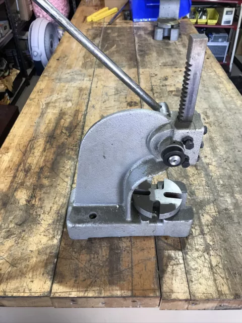 Industrial Arbor Press Bench Top Mount Machinist Milling Hand Operated