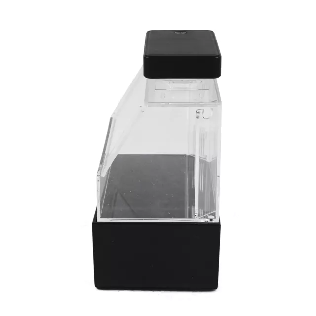 Desktop USB Mini Aquarium Fish Tank Black With Mute water pump LED Lamp Light 3