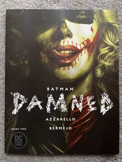 BATMAN: DAMNED #2, NM,  1st Print. BLACK LABEL.  DC Comics