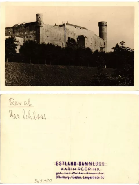 CPA AK REVAL TALLIN Das Schloss. ESTONIA (406696)