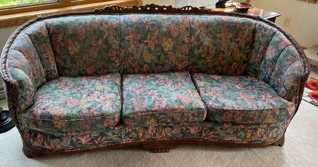 Vintage Sofa Couch and Chair