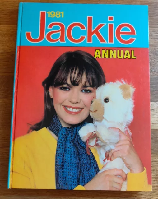 ANNUAL - Vintage Jackie Annual 1981 Hardback Unclipped Girls Talk Fashion