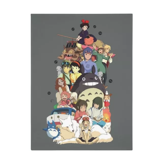 Totoro Sherpa,Fleece Throw Blanket Studio Ghibli Gifts Sofa Bed Merchandise