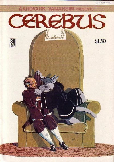 CEREBUS #30 VG, Dave Sim, The Aardvark-Vanaheim Comics 1981 Stock Image