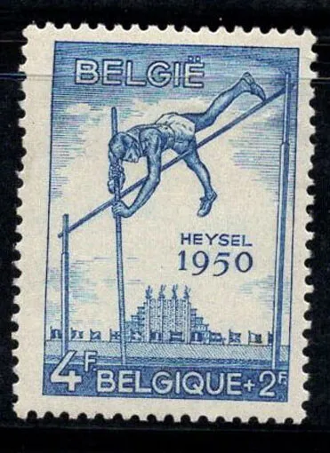 Belgique 1950 Mi. 870 Neuf * MH 100% 4 fr, sport