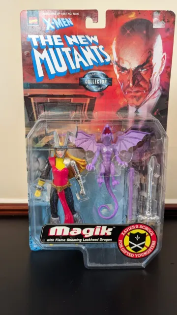 New Mutants: Magik & Lockheed Action Figure (1998) ToyBiz X-Men Marvel