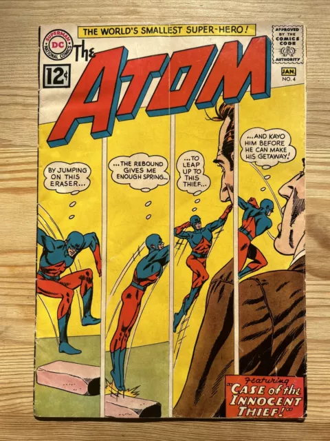 DC Comics The Atom #4 December 1962 FN Fox; Kane: Anderson