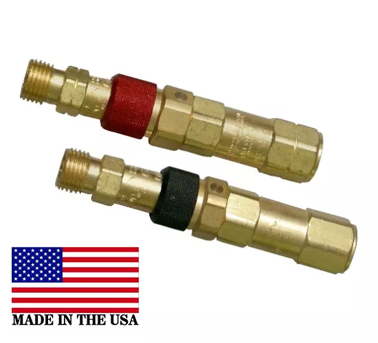 Western Regulator to Hose Quick Connect/Connector Disconnect Set, QDB30