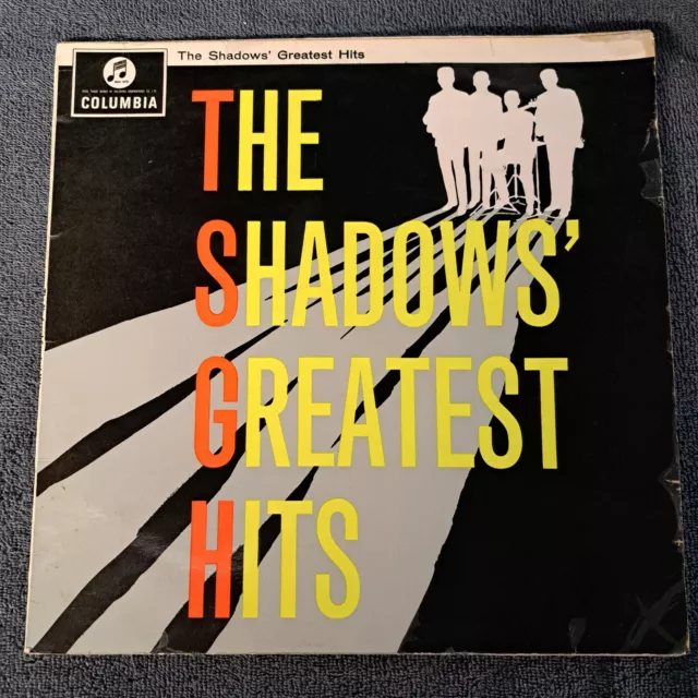 The Shadows The Shadows' Greatest Hits LP Vinyl Record Columbia SCX 1522