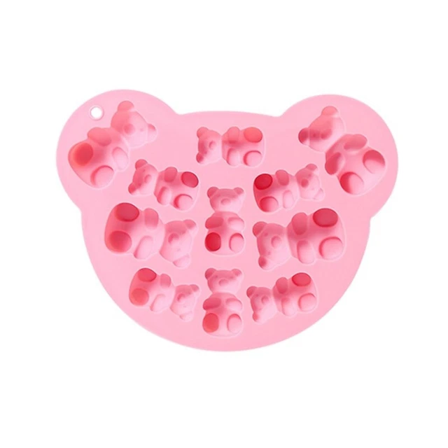 Bear Shaped Silicone Mousse Molds DIY Fondant Mould Candy Moulds Chocolate Molds