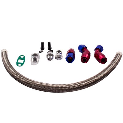 Ligne de retour d'huile turbo pour T3 T4 T70 T66 Conduite de retour d'huile NEW