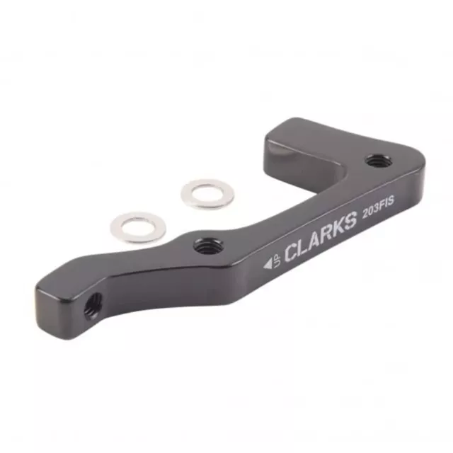 Clarks Disc Brake Caliper Bracket Adapter Post Mount Front 203mm MTB Road Hybrid 3