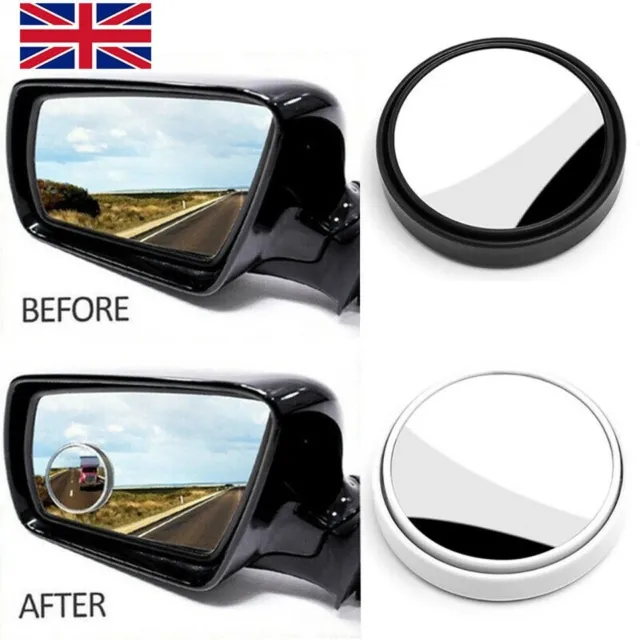 2pc Blind Spot Mirrors Unique design Car Door mirrors | Mirror for blind side UK