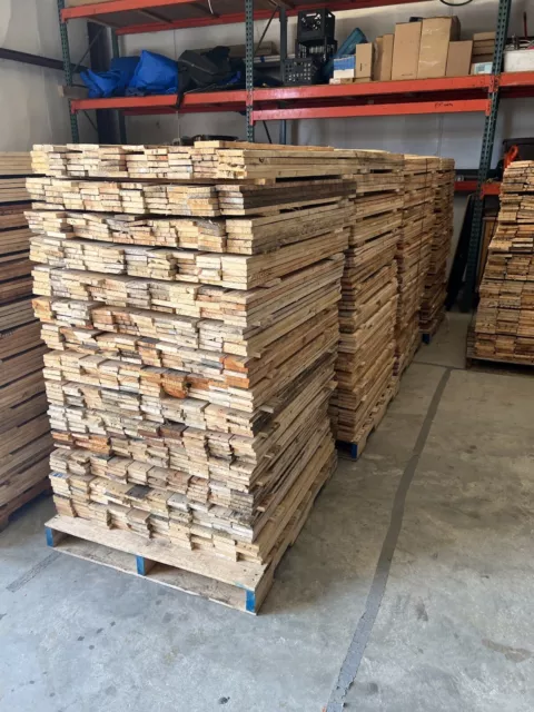 Bulk Pallet Wood - 700 Reclaimed Pallet Boards - 500 SqFt