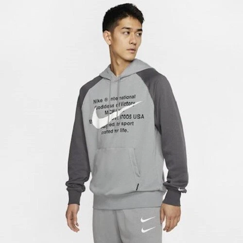 Nike swoosh french terry crewneck 2025 sweatshir