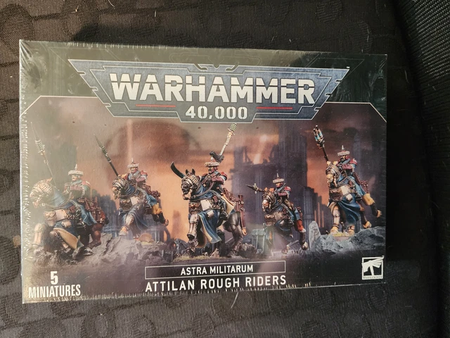ATTILAN ROUGH RIDERS Astra Militarum Warhammer 40K Neuf dans sa boîte ...