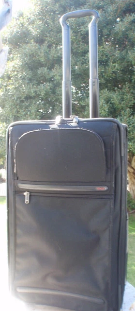 Tumi BALLISTIC NYLON BLACK 22" 14" 11" Telescoping Wheeled Roll Carry-on 22022D4
