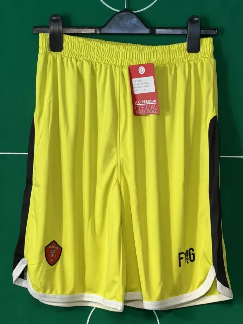 Ac Perugia Calcio - Football  Shorts -  Yellow   (L) - Bnwt