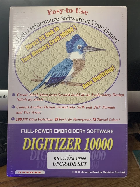 Kit de actualización Janome Digitizer 10000.
