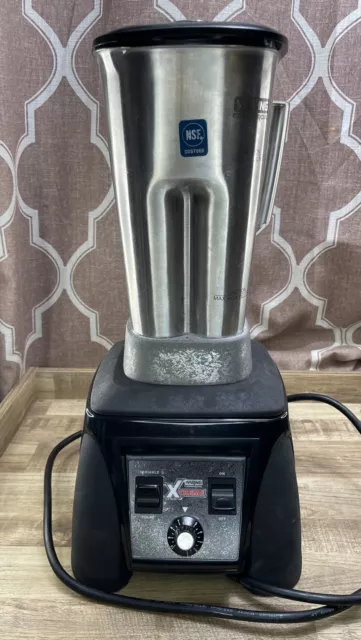 Waring MX1200XTS Xtreme Bar Blender 64oz Commercial 3.5 HP Motor Stainless Jar