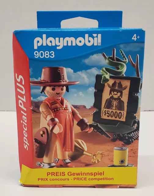 New Playmobil Set #9083 Special Plus Cowboy & Accessories# 6796 Western