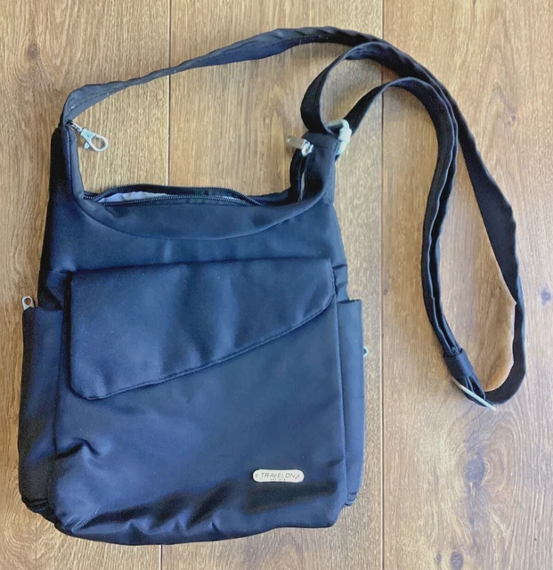 Travelon rfid day slim crossbody bag hotsell