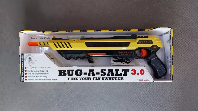 BUG-A-SALT 3.0 Original NEU OVP Insektenpistole Salzgewehr Fliegen- Mückenschutz
