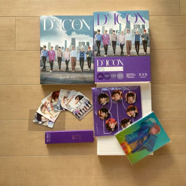 BTS DICON VOL.2 BEHIND Japan Special Edition Photobook Photo card