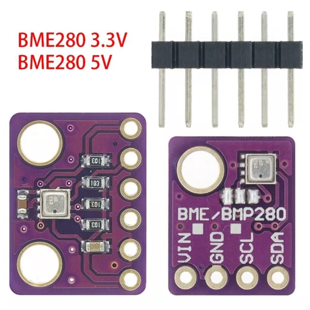 Digital Temperature Humidity BME280 Sensor Barometric Pressure Module 5V 3.3V