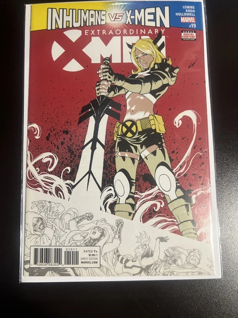 Extraordinary X-Men #19 (2015 Marvel) Jeff Lemire Comic Inhumans Tie-In