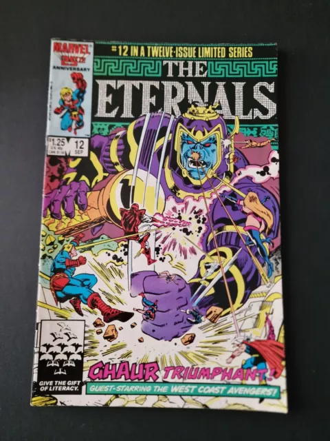 The Eternals #12 (Marvel Comics, 1986) Limited Series