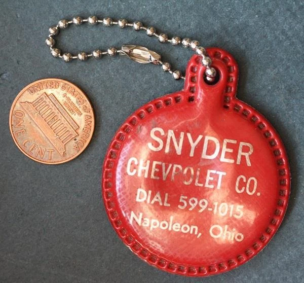 1960S ERA NAPOLEON Ohio Snyder Chevy Chevrolet Motor Cars Vinyl