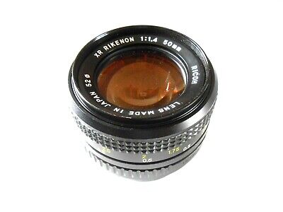 AGFA Color MC lente 1,4/50 mm con bayoneta Pentax PK 