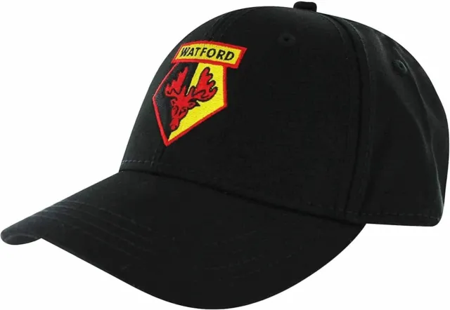 Official Watford F.C. Embroidered Crest Core Hat Baseball Cap WFC
