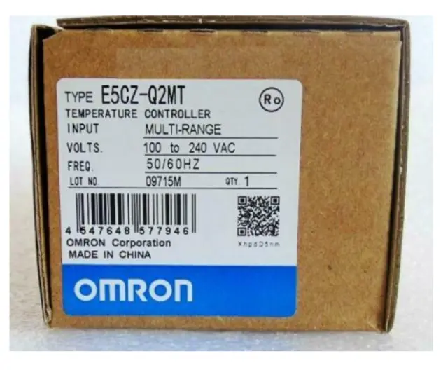 New in box Omron Temperature Controller E5CZ-Q2MT E5CZQ2MT 100-240VAC