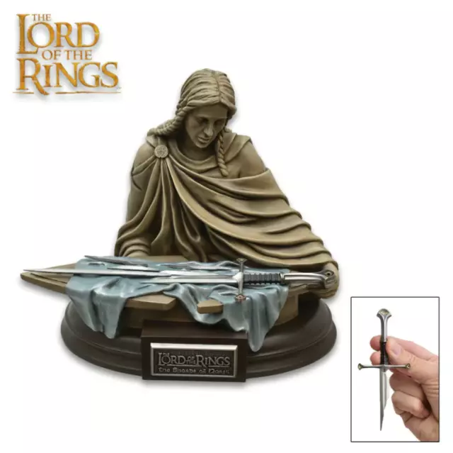 UNITED CUTLERY Lord of the Rings Shards of Narsil Miniature Replica NEW UC3600