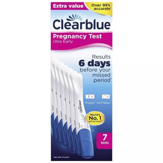 Clearblue Pregnancy Test Ultra Early -  7 Pack