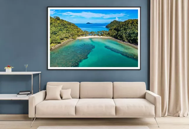 Island Of Koh Ngam In Koh Chang Print Premium Poster High Quality choose sizes