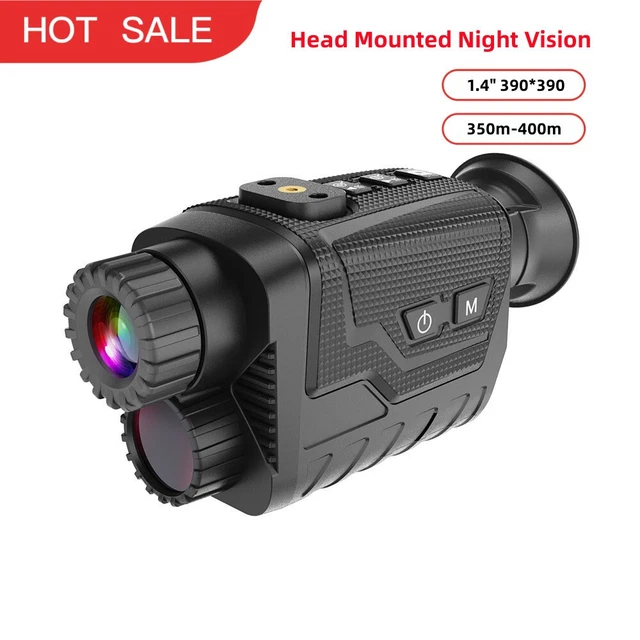 NV8260 1.4" 36MP 400m Head Mounted Night Vision Monocular Infrared Monocular