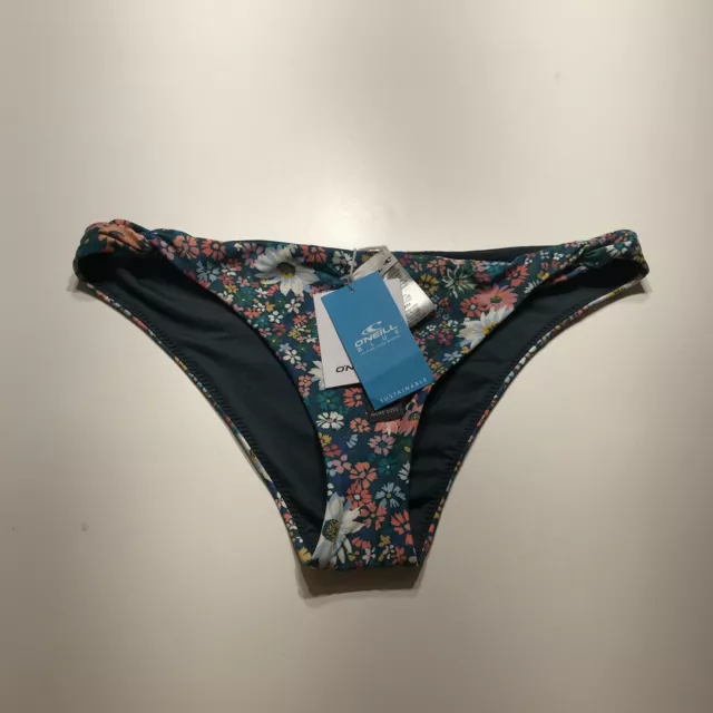 O'Neill Sunset Bottom Womens Medium Eliza Ditsy Swimwear Blue Floral Print NWT