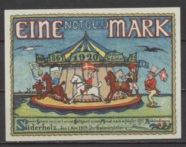 Süderholz - Gutsvorsteher - 1x Emergency Money - L 1267.2 - G/M 1298.1 -