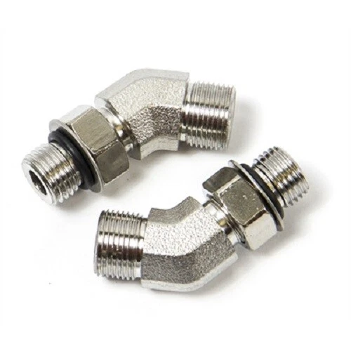 SEASTAR HF6011 45 Degree Fitting Positionable ORing Hose Fittings ORB