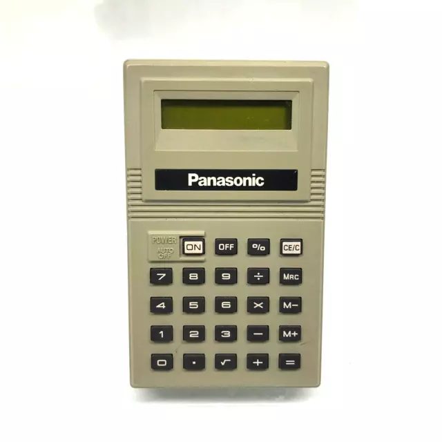 Vintage Panasonic JE-822OU Electronic Calculator