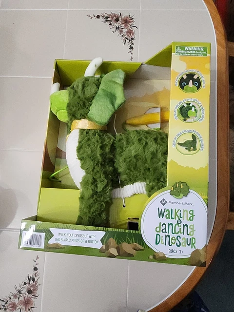 The Season Toys Walking & Dancing Plush Dinosaur