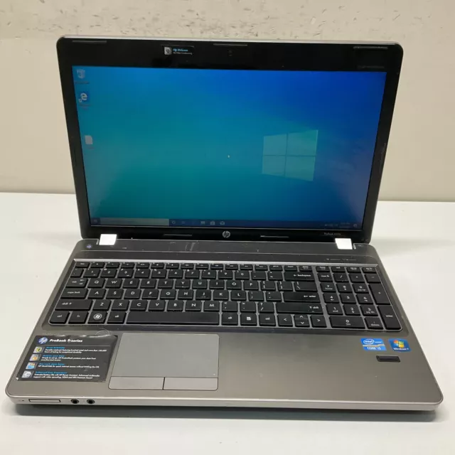 HP 4530s ProBook 2.4GHZ i5-2430M 4GB RAM 500GB HDD Windows 10 Pro BIOS LOCKED