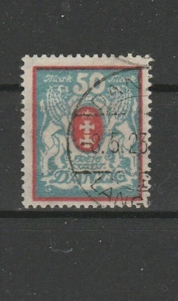 Danzig  127  gestempelt
