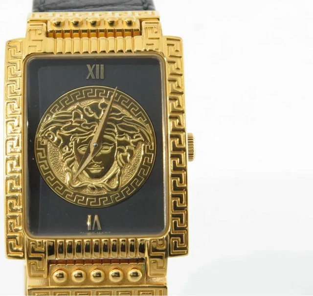 Owned & Worn by Prince - Gianni Versace Medusa Gold Tone Watch