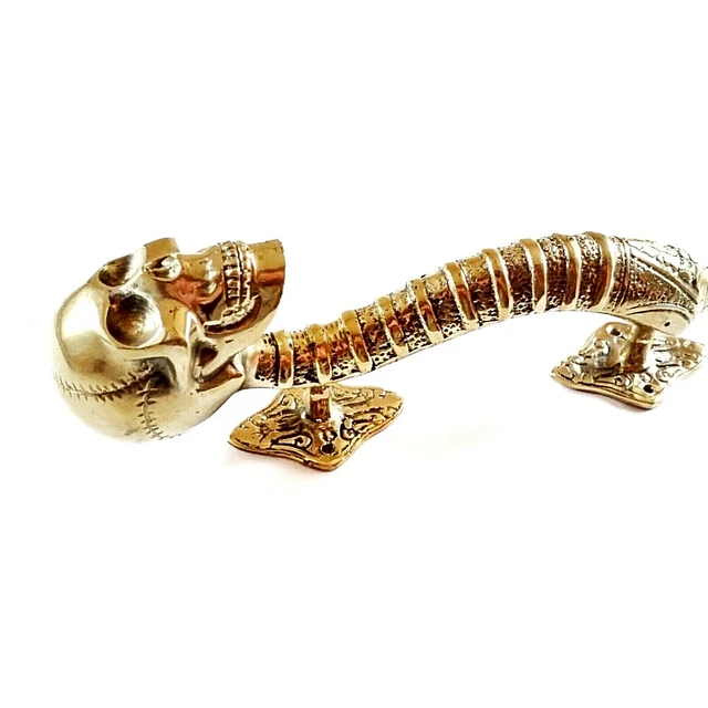Unique Polished Gold Brass Decoration Door Pull Door Handle