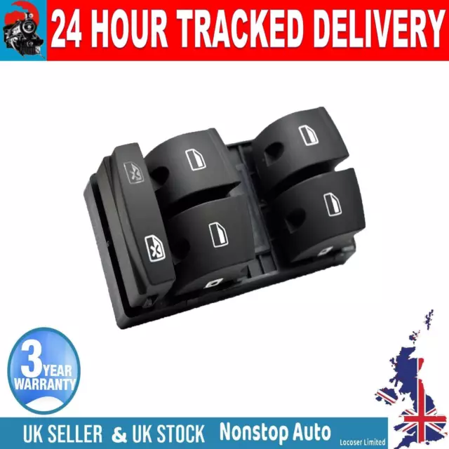 Power Window Control Switch For Audi A3 A6 Q7 4F0 959 851