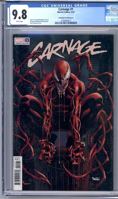 Carnage #1  Panosian Variant Marvel Comics 1st Print  CGC 9.8